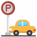 Parking, lot, car, urban, transport, road icon - Download on Iconfinder