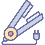 티영HAIRSALON | Curling tool, curving tool, hair curving, hair salon, hair straightener icon 'Hair Salon' by Promotion...