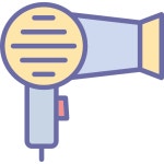 티영HAIRSALON | Blow dryer, hair dressing, hair dryer, hair salon, hair styling icon 'Hair Salon' by Promotion King