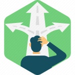 Path, right, arrows, confusion, decision, direction icon - Download on Iconfinder
