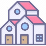 Houses, building, village, construction, house icon - Download on Iconfinder