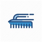             Brush, clean, cleaning icon             Household Appliances by roundicons.com    