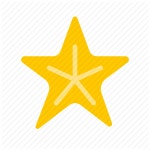 Animal, fish, nautical, ocean, sea, star, starfish icon | Icon search engine Nautical - Flat, Pixel Perfect by Spicy Icons
