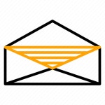 Email, office, paper, read, stationery, work icon - Download on Iconfinder