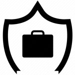 Briefcase, insured, job, office, security, suitcase, travel icon - Download on Iconfinder
