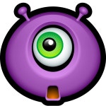 Alien, avatar, cyclops, emoticon, monster, monsters icon | Icon search engine Purple Monsters by Jojo Mendoza