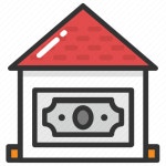Asset pricing, building value, house price, property value, real estate icon - Download on Iconfinder