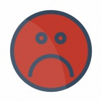 Unhappy, angry, emotion, face icon - Download on Iconfinder