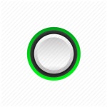 Point, color, selected, buttons, ui, green, navigation icon