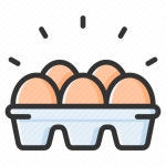 Eggs, food, egg, meal icon - Download on Iconfinder