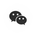 Wechat, chat, talk, conversation, communication, social media icon - Free download