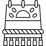 Sumo, ceremonial, apron, garment, wrestler icon - Download on Iconfinder
