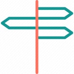 Outdoors, road, sign, travel, vacation icon - Download on Iconfinder