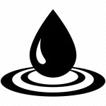 Drop, drop water, surge, tide, water, wave, wet ripples icon - Download on Iconfinder