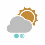 Snowball, snowfall, sunny icon - Download on Iconfinder
