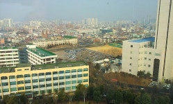 영남이공대학 본관 10층에서 대구 풍경을... - 뽐뿌:자유갤러리 영남이공대학 본관 10층에서 대구 풍경을...