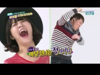 주간아이돌 박장대소하는 AOA 지민 - 뽐뿌:연예인포럼 주간아이돌 박장대소하는 AOA 지민