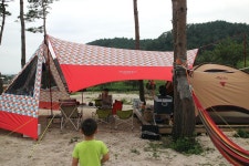 미라벨 헥사타프(레드)+프런트월 370일간 사용하고난 후기 - 뽐뿌:캠핑포럼 미라벨 헥사타프(레드)+프런트월  370일간 사용하고난 후기