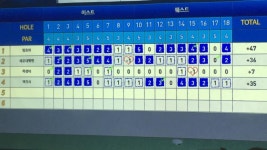 스크린에서 첨으로 싱글쳤어요!! - 뽐뿌:골프포럼 스크린에서 첨으로 싱글쳤어요!!