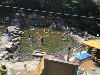 충령산 데크 및 숙소 그리고 물놀이 - 뽐뿌:캠핑포럼 충령산 데크 및 숙소  그리고 물놀이