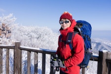 15 순백의 평원, 선자령 풍차길(대관령 휴게소~KT송신탑~동해전망대~새봉~선자령~샘터~풍해조림지~양떼목장~대관령 휴게소) - 뽐뿌... 