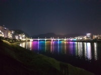 밀양 영남루 다리 야경 - 뽐뿌:모바일갤러리 밀양 영남루 다리 야경