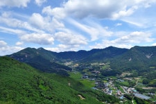 영알 실크로드를 마무리하며...정문마을-비학산-보담산-중산... 정문마을-비학산-보담산-중산-용암봉-오치령-송백 2017/09/02
