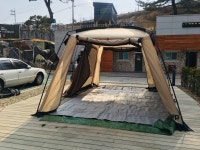 장호 비치캠핑장(2018.02, 좌식(코타츠) 만들기 후기) (사진 많음 주의) - 뽐뿌:캠핑포럼 장호 비치캠핑장(2018.02, 좌식(코타츠) 만들기 후기)... 