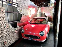 신사동 가로수길 게스 매장 옆에 주차된 핑크색 닛산 휘가로 - 뽐뿌:자동차포럼 신사동 가로수길 게스 매장 옆에 주차된 핑크색 닛산 휘가로