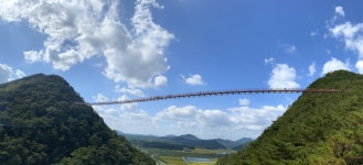 도담 삼봉 / 출렁 다리/ 소백산 자연 휴양림 다리 - 뽐뿌: 도담 삼봉 / 출렁 다리/ 소백산 자연 휴양림 다리
