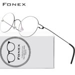 FONEX 초경량 티타늄 와이어 안경테 ($17.57/무료) - 뽐뿌: FONEX 초경량 티타늄 와이어 안경테 ($17.57/무료)