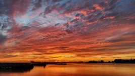 저녁 노을 사진 - 뽐뿌:자유게시판 저녁 노을 사진