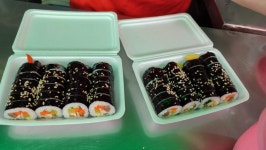 칠성시장 즉석 김밥 - 뽐뿌:자유갤러리 칠성시장 즉석 김밥