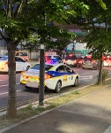 황색실선2개 경찰차 주차 이것도 과태료나오나요? - 뽐뿌:자유게시판 황색실선2개 경찰차 주차 이것도 과태료나오나요?