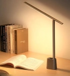 Baseus-눈 보호 LED 책상 램프, 밝기 조절 가능한 공부 사무실 조명, 접이식 테이블 램프, 스마트 적응형 밝기, 침대 옆 램프, 읽기 용 (26... 
