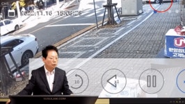 횡단보도 걷다가 날벼락 맞은 보행자..gif - 뽐뿌:자동차포럼 횡단보도 걷다가 날벼락 맞은 보행자..gif