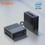 NVMe, 와이파이 블루투스 ($138.10/무료) - 뽐뿌: TexHoo 미니 PC 컴퓨터, 인텔 N100 12 세대 CPU, 윈도우 11 프로세서 시스템 유닛, ITX... 