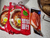 저녁 식사 겸 안주 탱탱쫄면 - 뽐뿌:자유갤러리 저녁 식사 겸 안주 탱탱쫄면