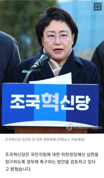 조국혁신당 
