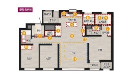 개선된 중흥아파트 평면도.JPG - 뽐뿌:자유게시판 개선된 중흥아파트 평면도.JPG