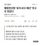 행정전산망 유지보수 예산 깎고 또 깎았다 - 뽐뿌:자유게시판 행정전산망 유지보수 예산 깎고 또 깎았다