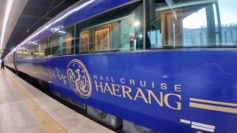 외국인 유튜버가 체험한 해랑관광열차 클라스.JPG - 뽐뿌:여행포럼  외국인 유튜버가 체험한 해랑관광열차 클라스.JPG