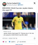 2026 월드컵에 출전한 남아공선수 사망 소식 - 뽐뿌:축구포럼 2026 월드컵에 출전한 남아공선수 사망 소식