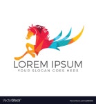 Horse logo design Royalty Free Vector Image - VectorStock Horse logo design vector image on VectorStock