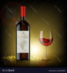 Bottle of red wine Royalty Free Vector Image - VectorStock Bottle of red wine vector image on VectorStock