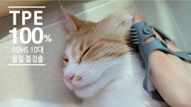 [브러쉬] 멍이냥이 교감하며 빗질하자! 그루밍 털제거 브러시 목욕부터 털관리까지