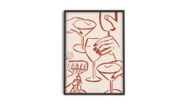 루티어스 웍스 Rutius works | [아트포스터] Phthalo Ruth 작가, Cheers II | wadiz [아트포스터] Phthalo Ruth 작가, Cheers II | 와디즈