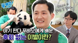 중국 검역 당시, 강철원 자기님을 알아본 푸바오의 귀여운 행동! | tvN 240417 방송 - 곰TV