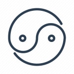Balance, equilibrium, harmony, meditation, philosophy, yang, ying icon - Download on Iconfinder