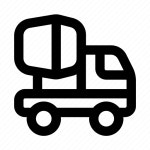 Bricklayer, construction, wall, building, mixer truck icon - Download on Iconfinder